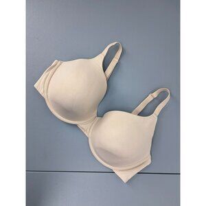 Skims women's 40C beige underwire lightly lined t-shirt comfort bra